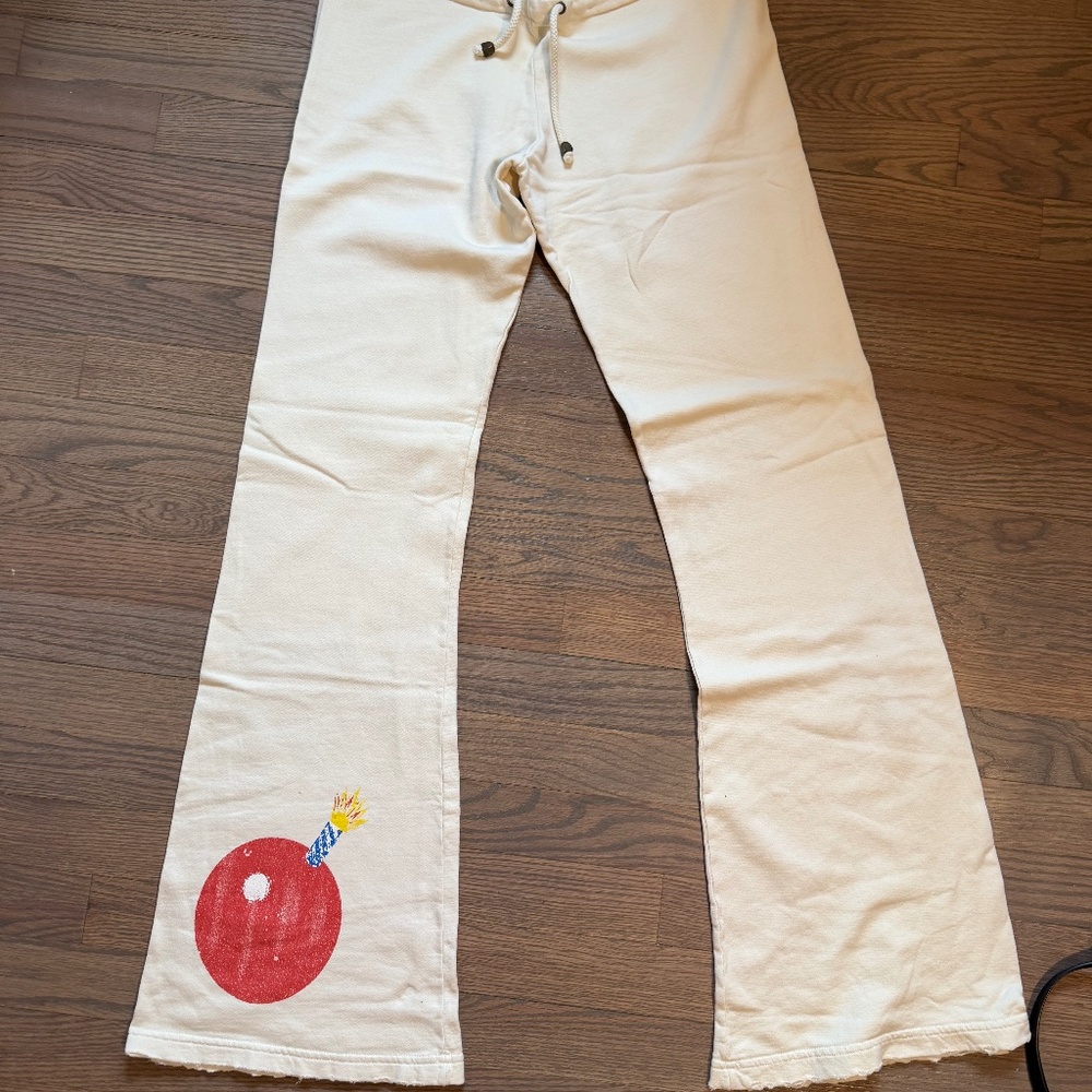 Made U Look cream sweatpants